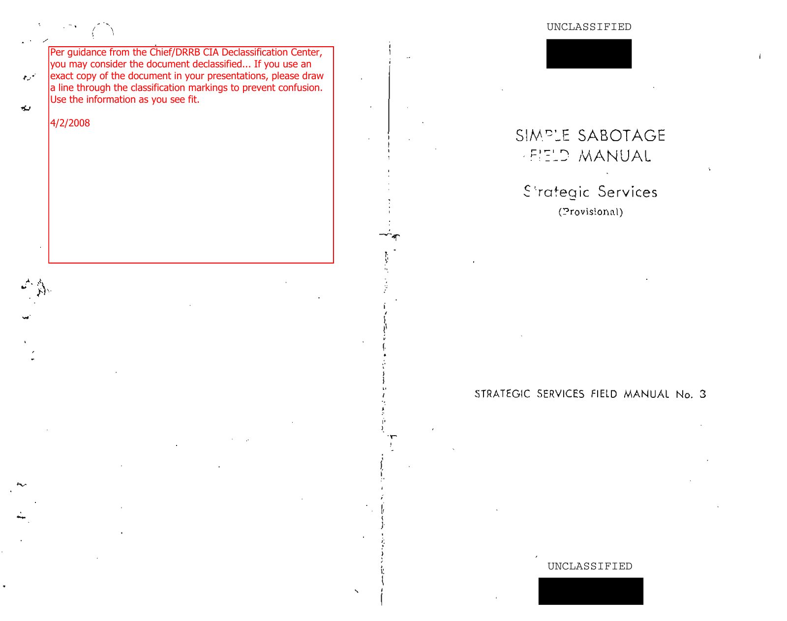 First page of the document scan