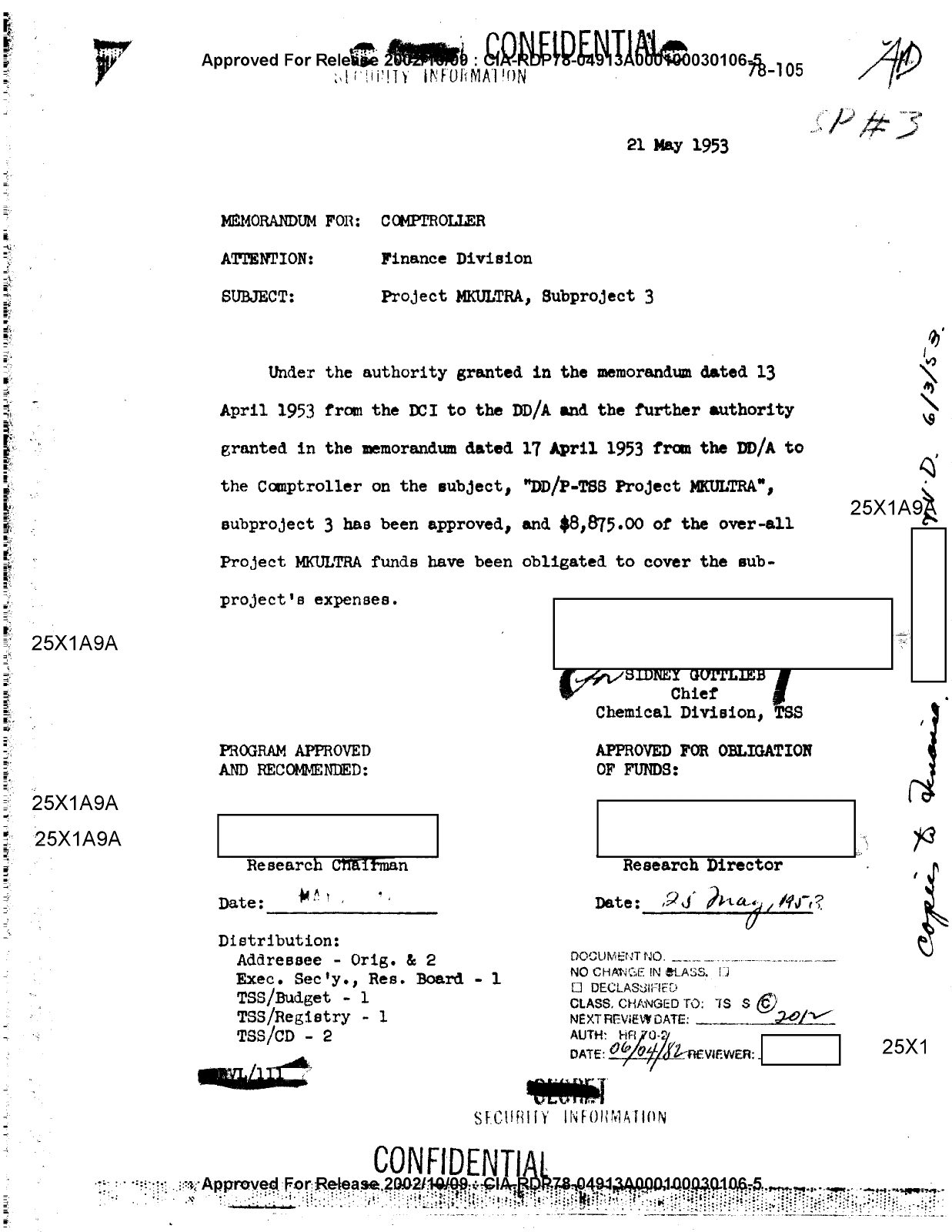 First page of the document scan