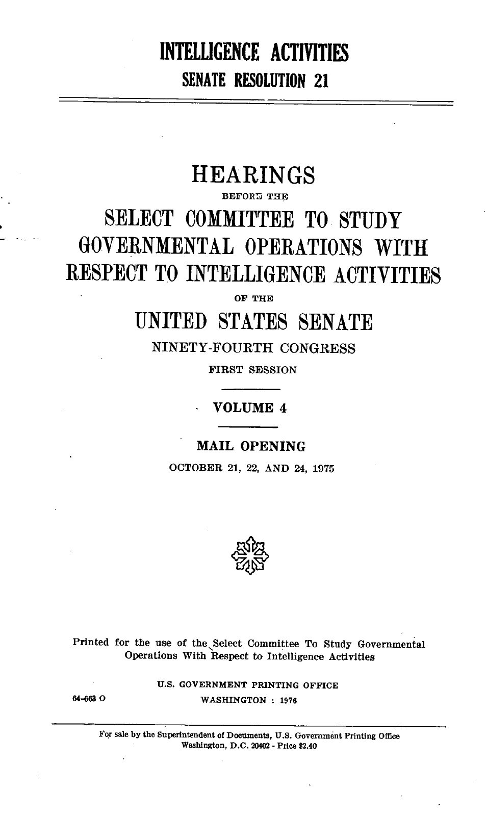 First page of the document scan