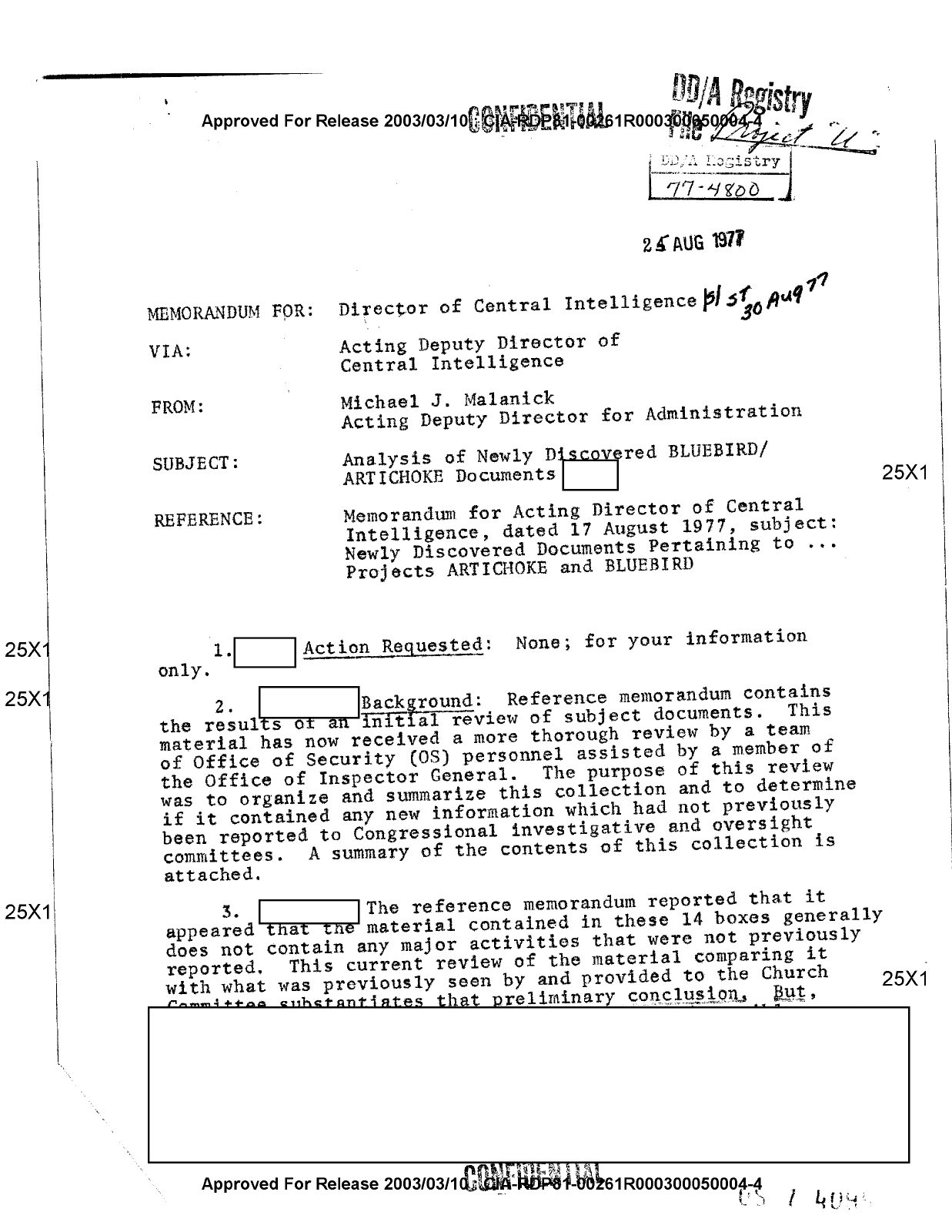 First page of the document scan