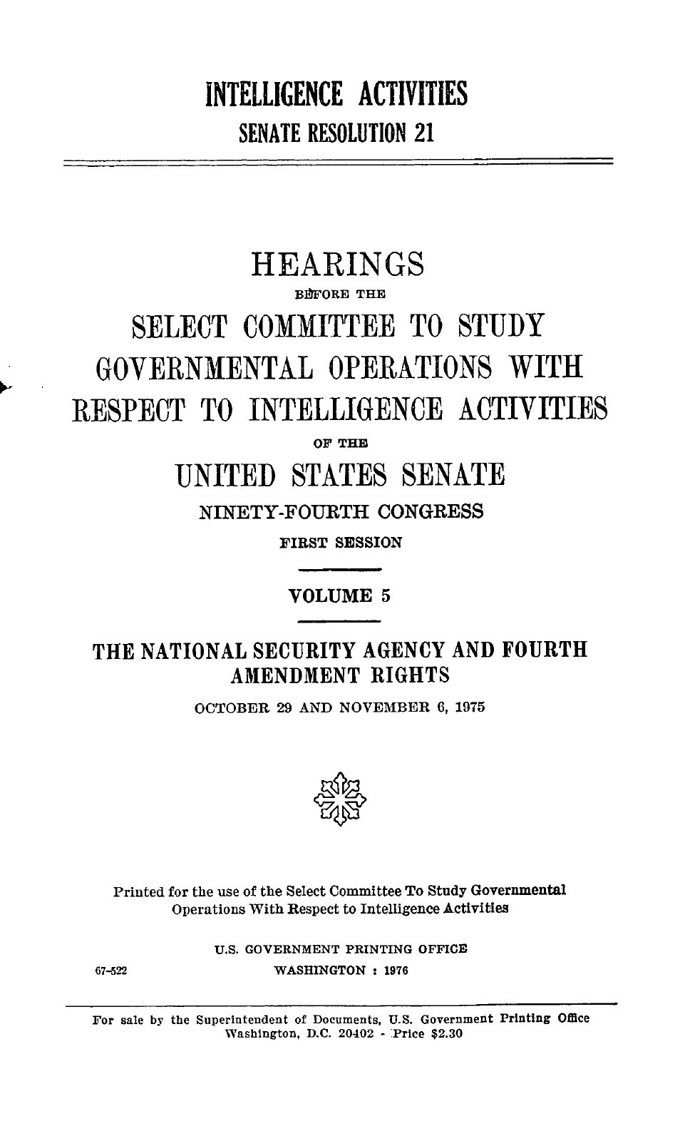 First page of the document scan