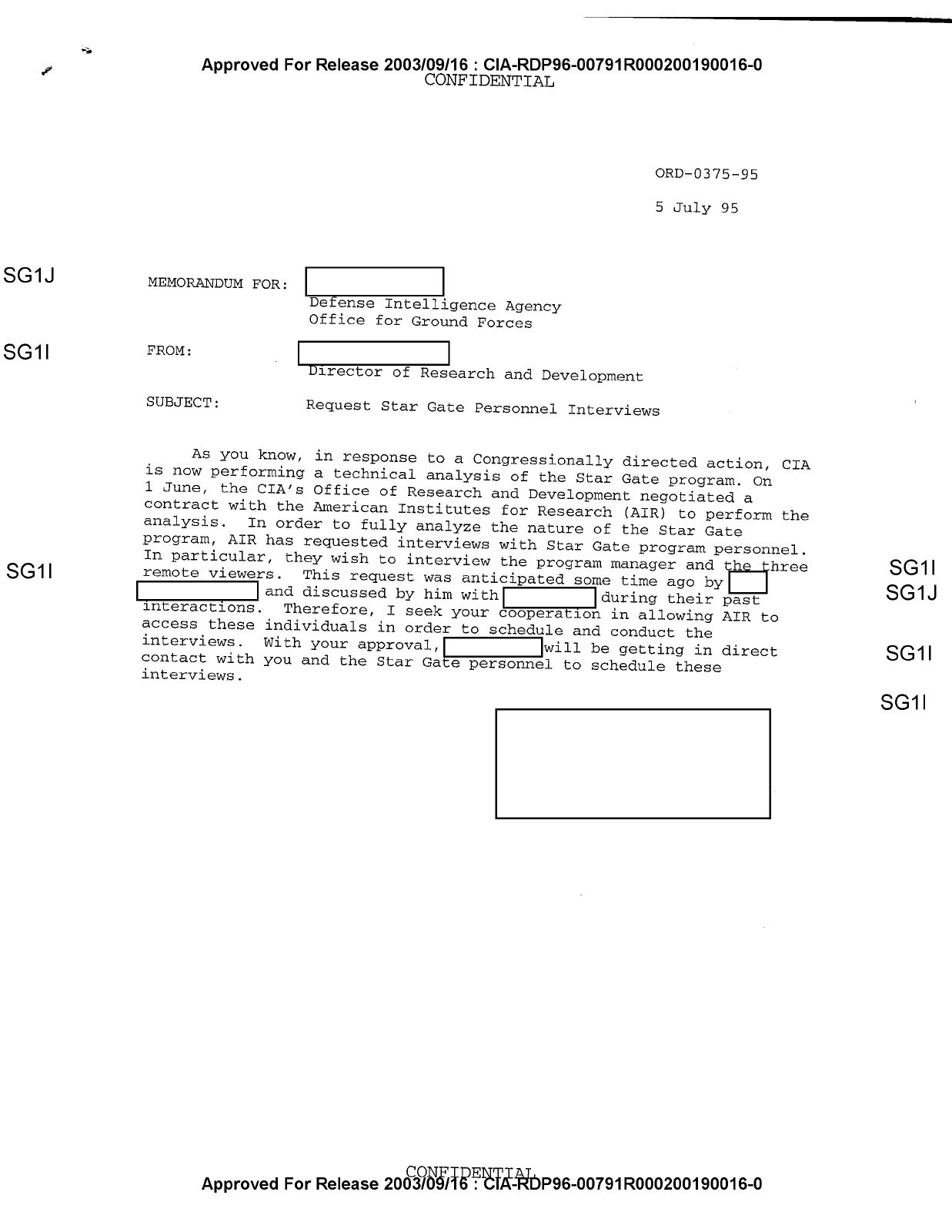 First page of the document scan