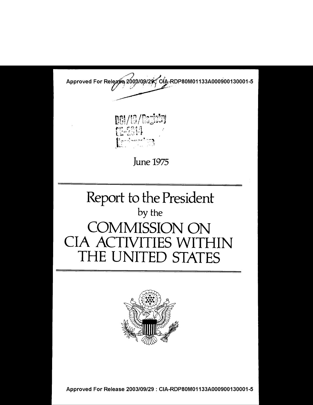 First page of the document scan