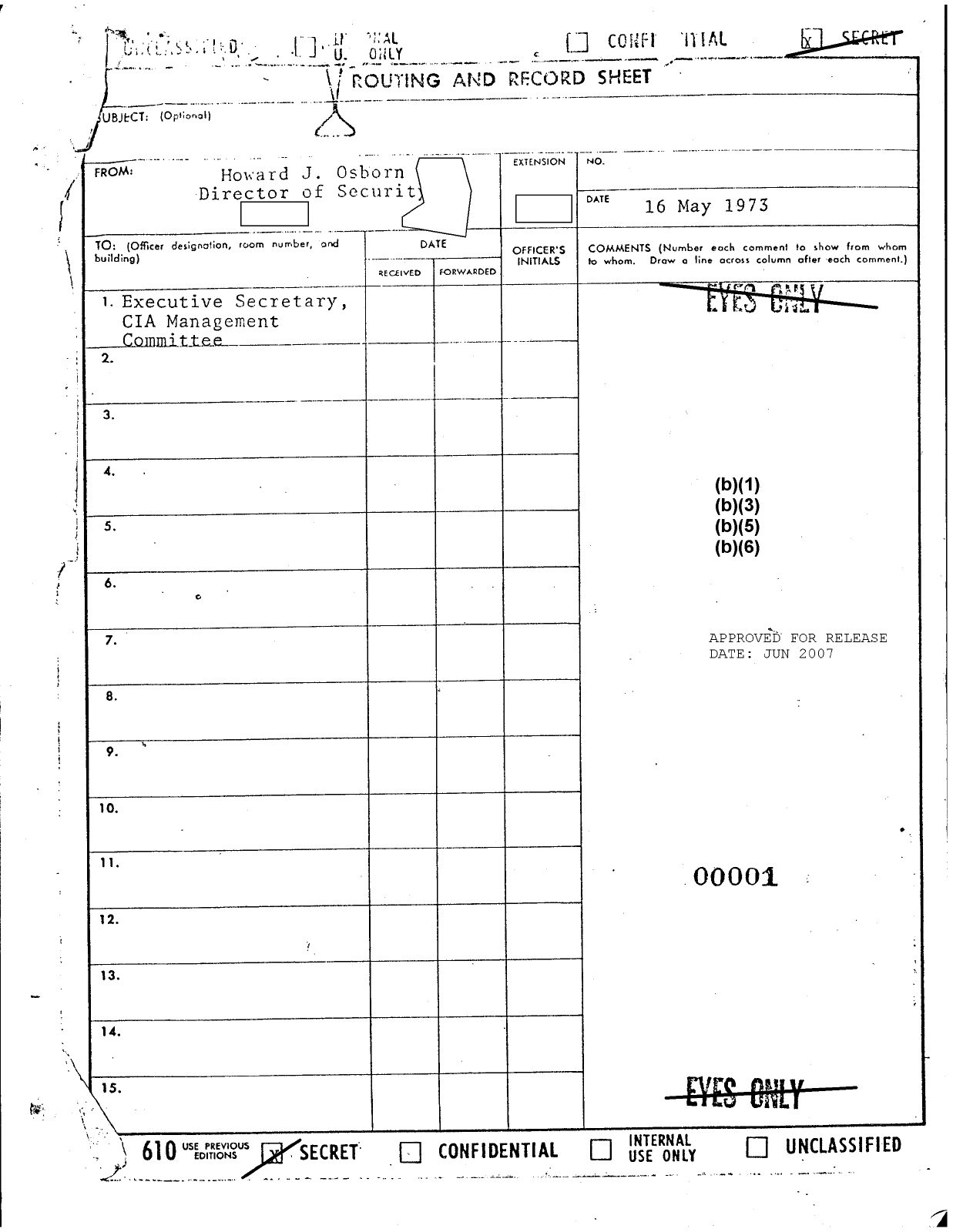 First page of the document scan