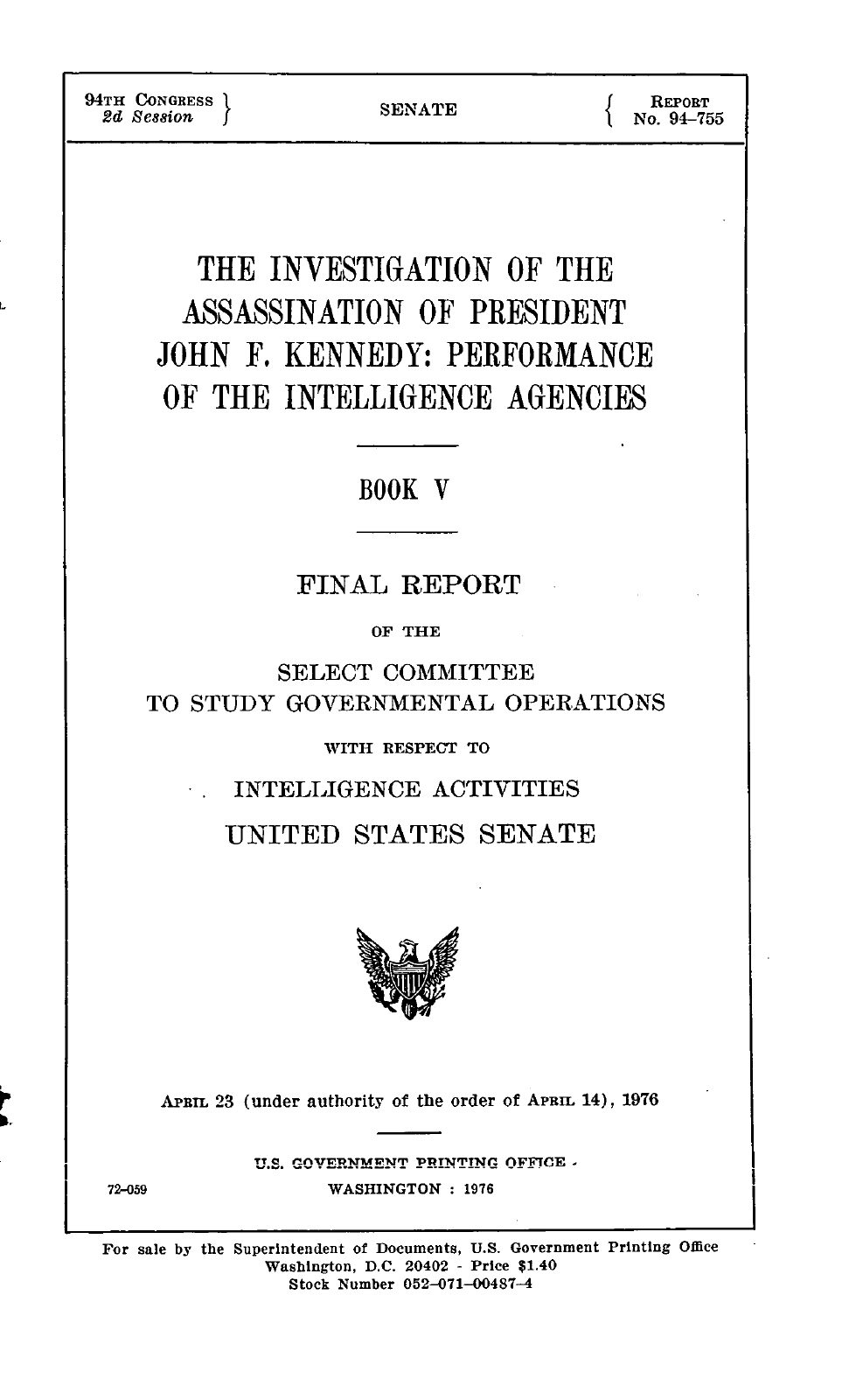 First page of the document scan