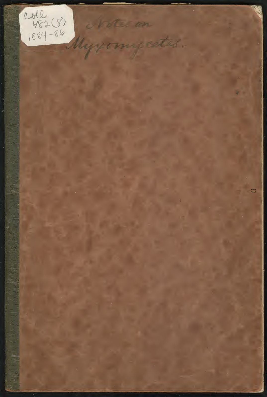 First page of the document scan