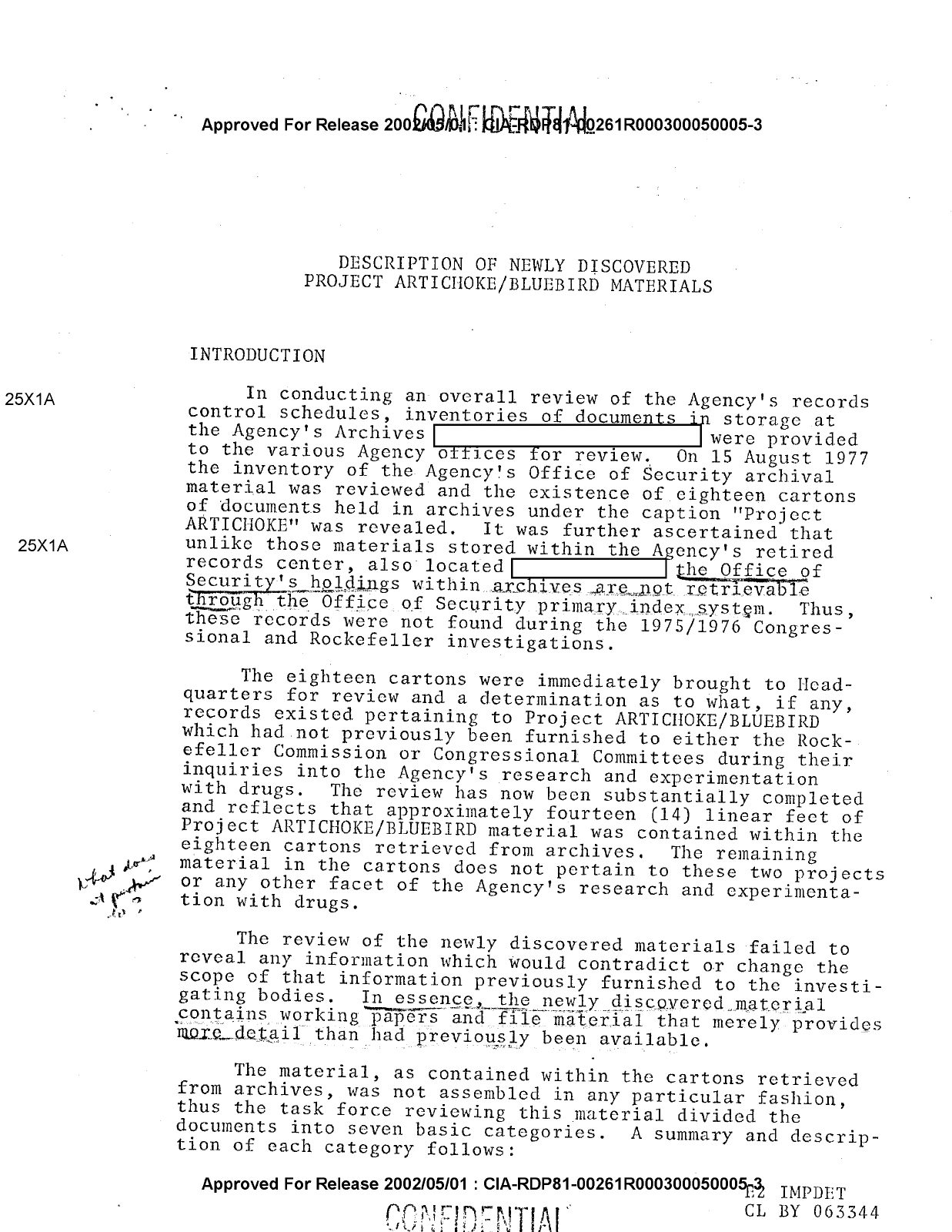First page of the document scan