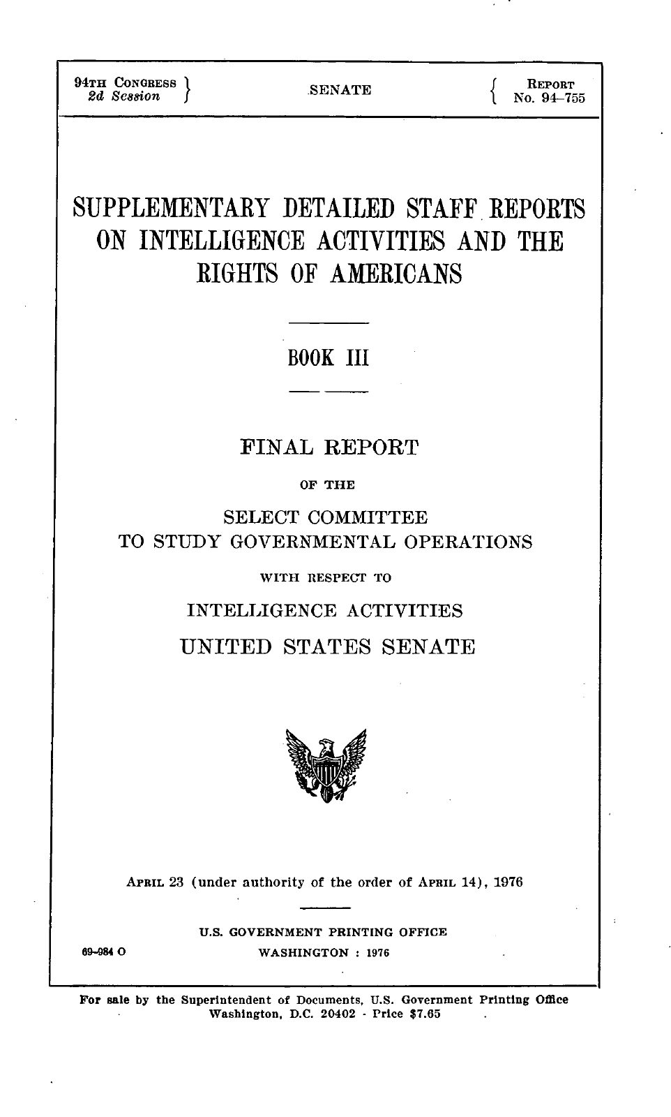 First page of the document scan