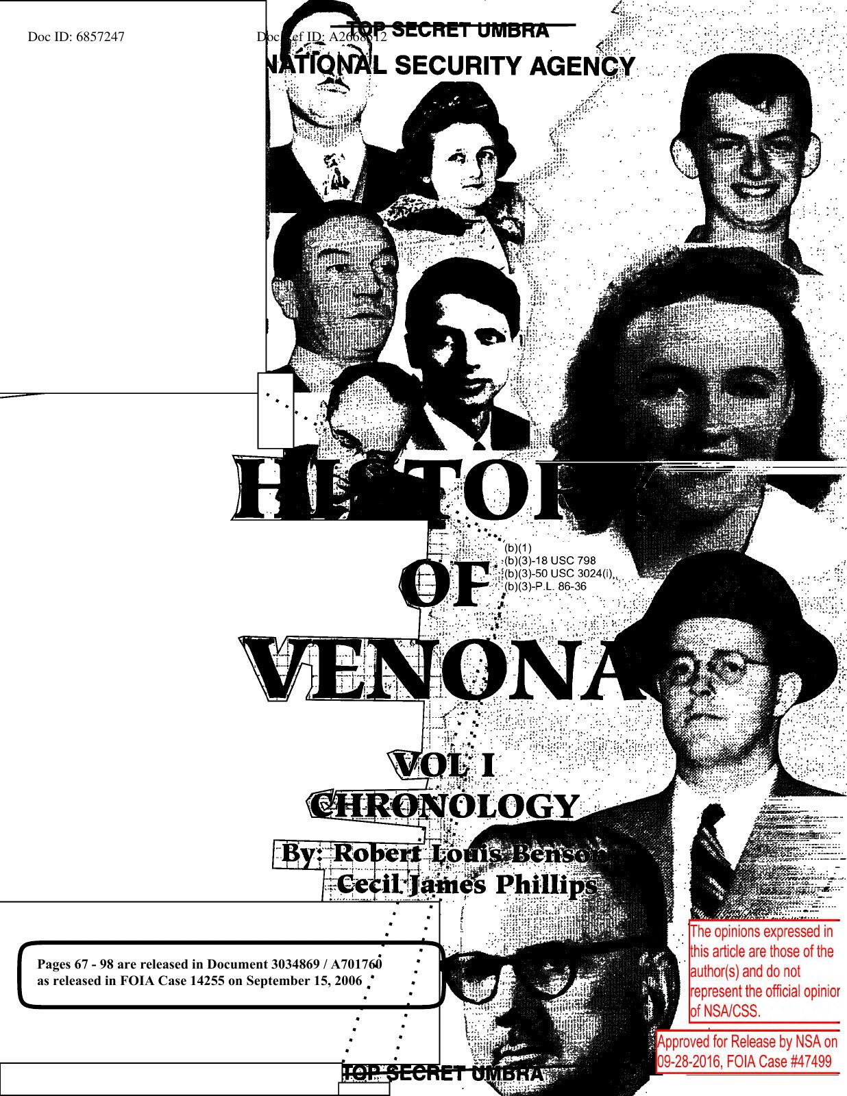 First page of the document scan