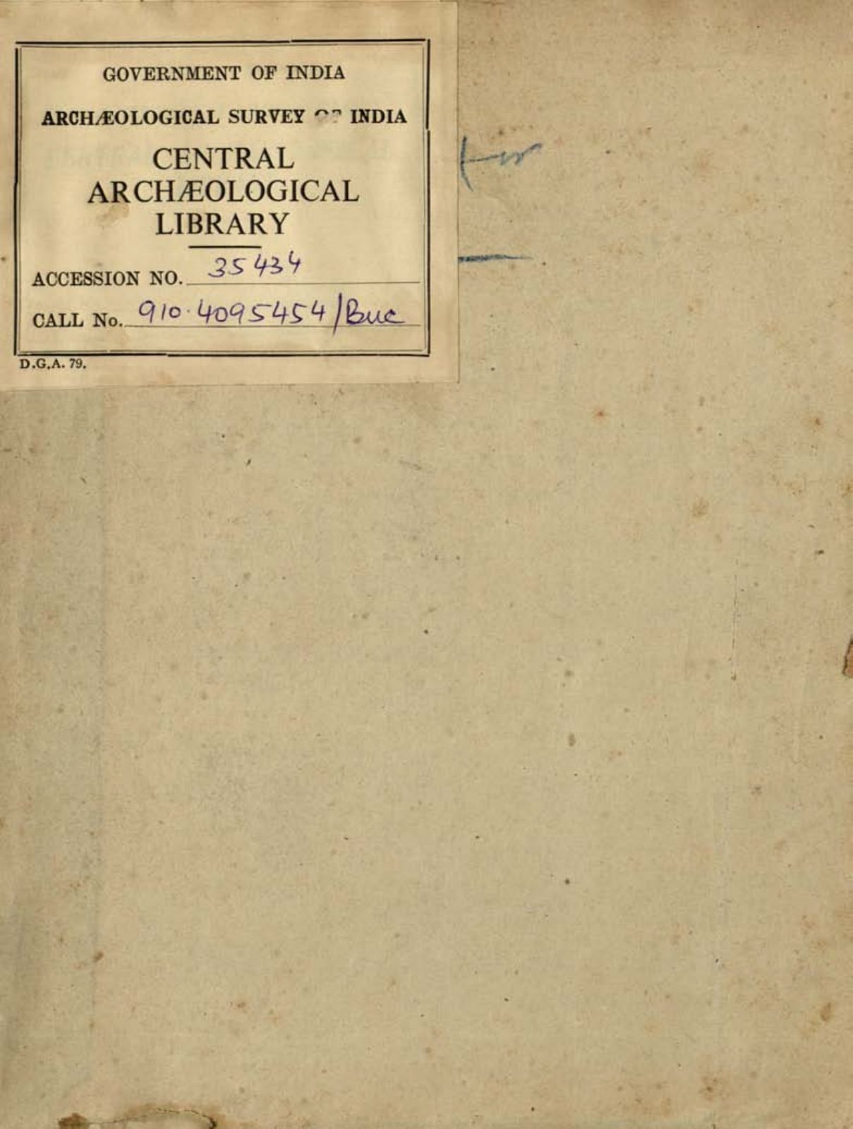 First page of the document scan