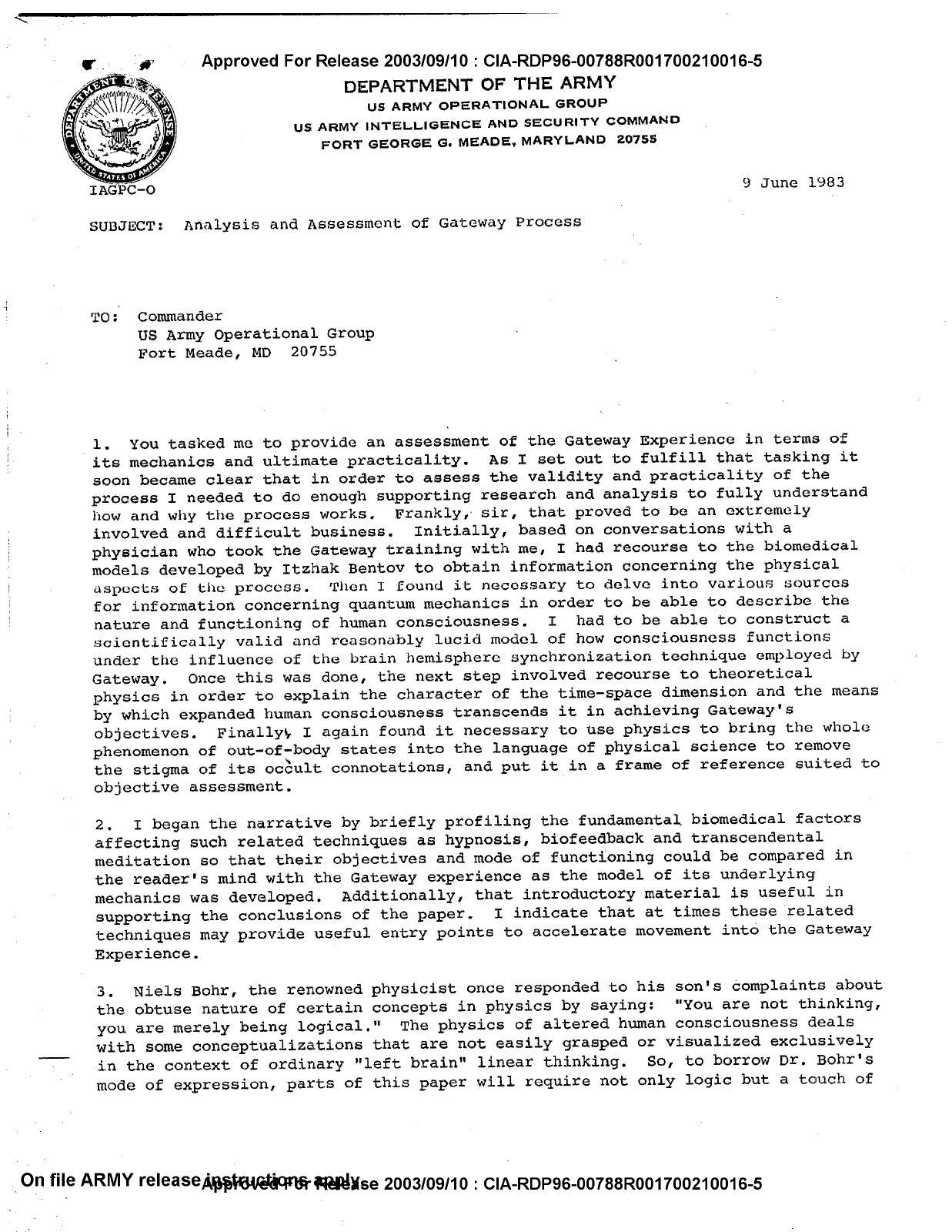 First page of the document scan