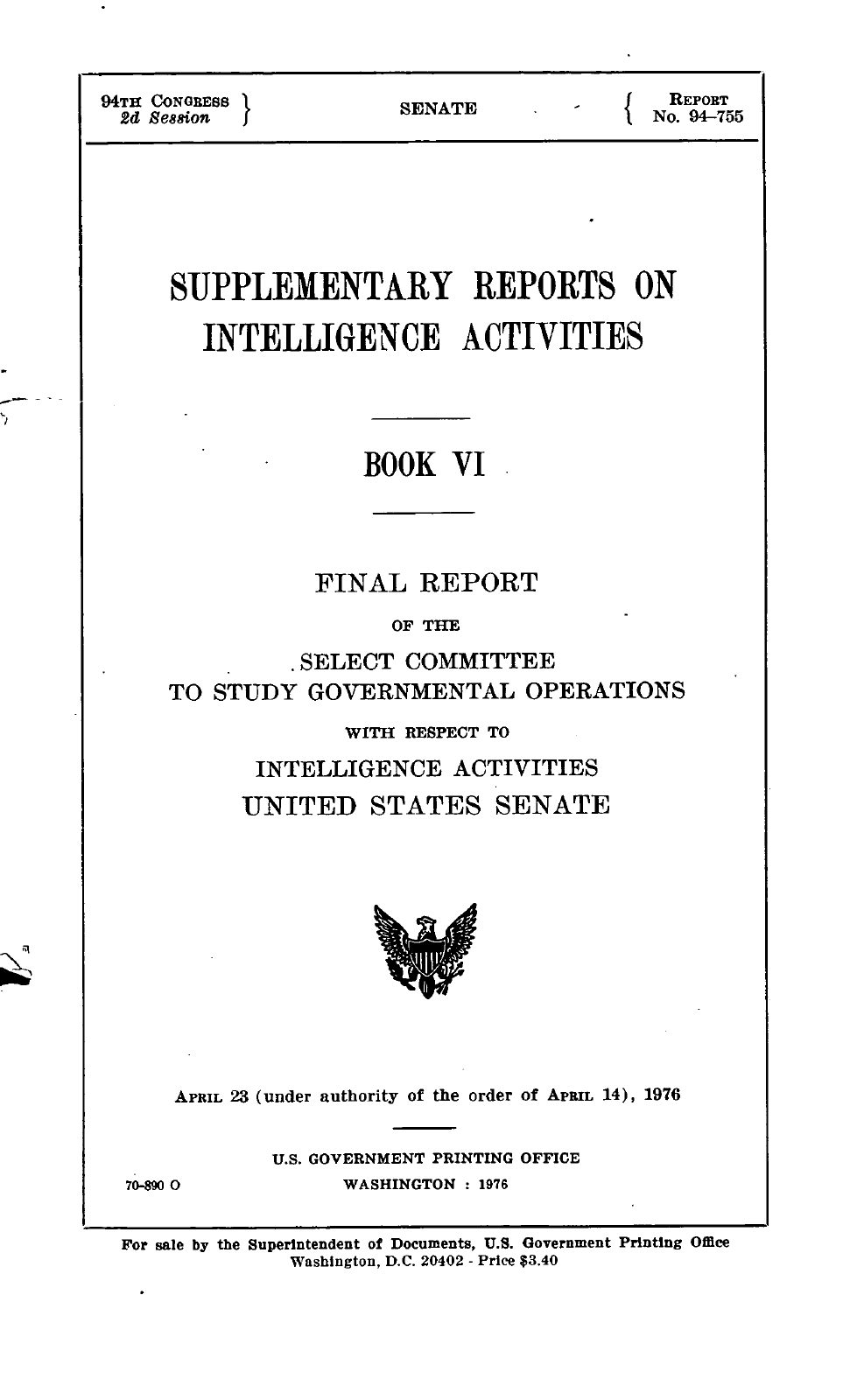 First page of the document scan