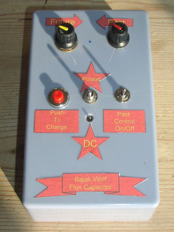 Exterior view of a constructed Bajak flux capacitor