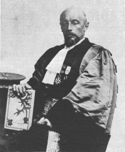 Prosper-René Blondlot (1849–1930), professor of physics at Nancy, about 1910.